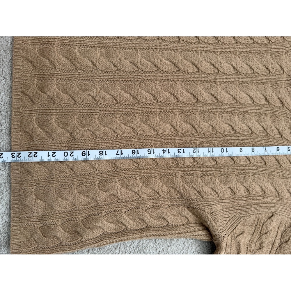 Vince Womens Wool/Cashmere Blend Twisted Cable Sweater M - Picture 7 of 9